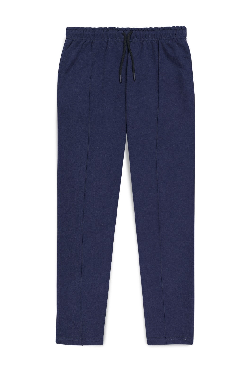 ZF COTTON TERRY NAVY BLUE TROUSER STRAIGHT FIT (F-0004)