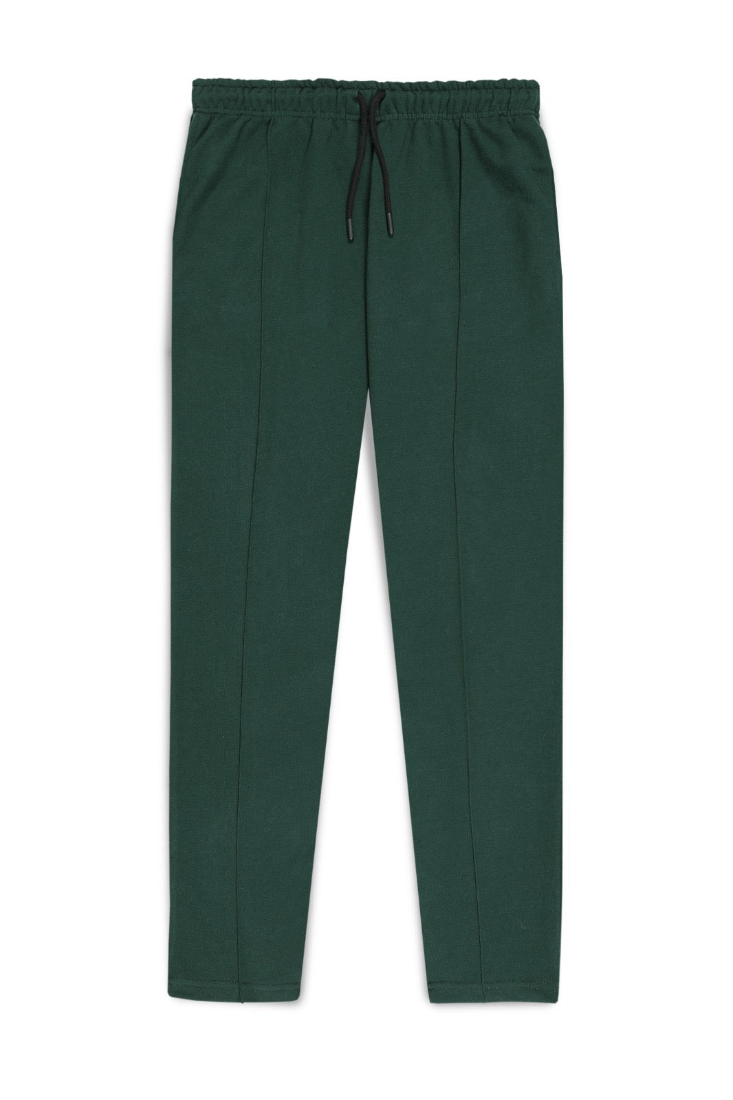 ZF COTTON TERRY BOTTEL GREEN TROUSER STRAIGHT FIT (F-0002)
