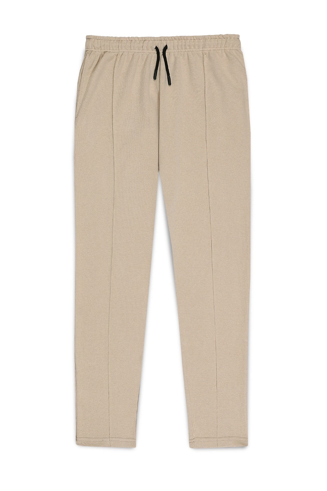 ZF COTTON TERRY BEIGE TROUSER STRAIGHT FIT (F-0001)