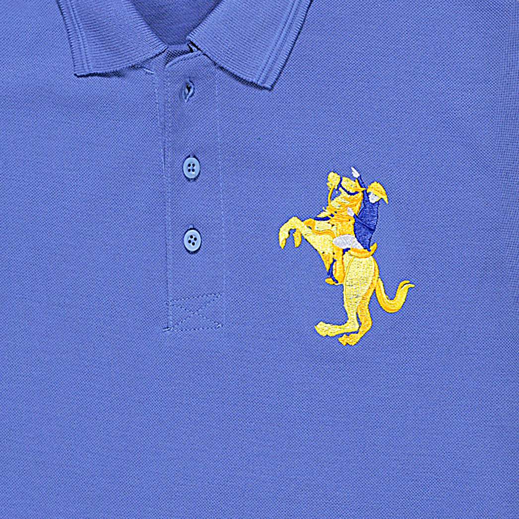RL SIERRA BLUE POLO SOFT COTTON (0007-ZF)
