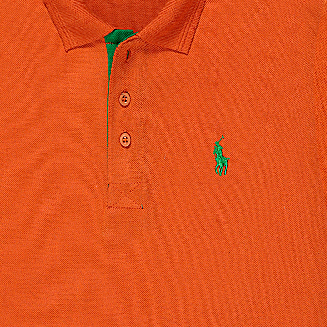 ORANGE RL POLO SOFT COTTON (00011-ZF)