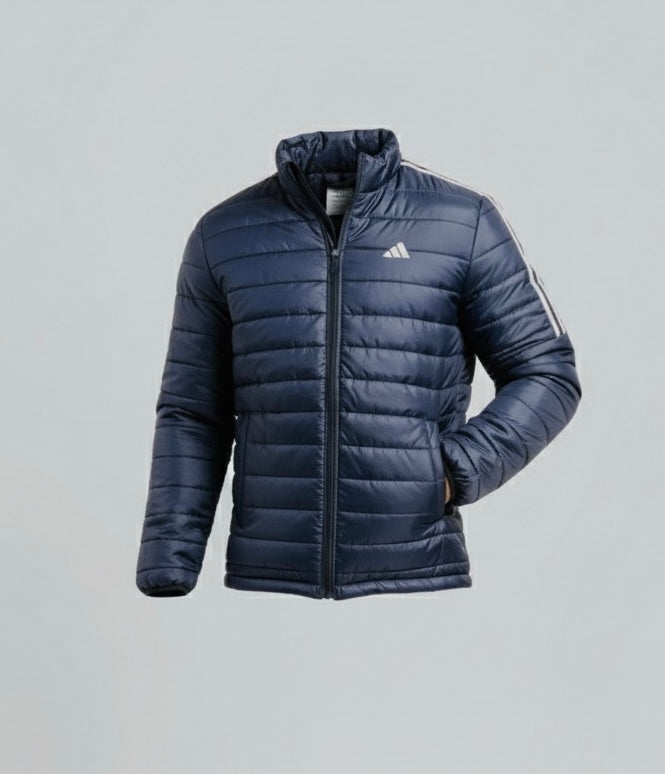 Men’s Full sleeve puffer jacket Dark Blue Addidas