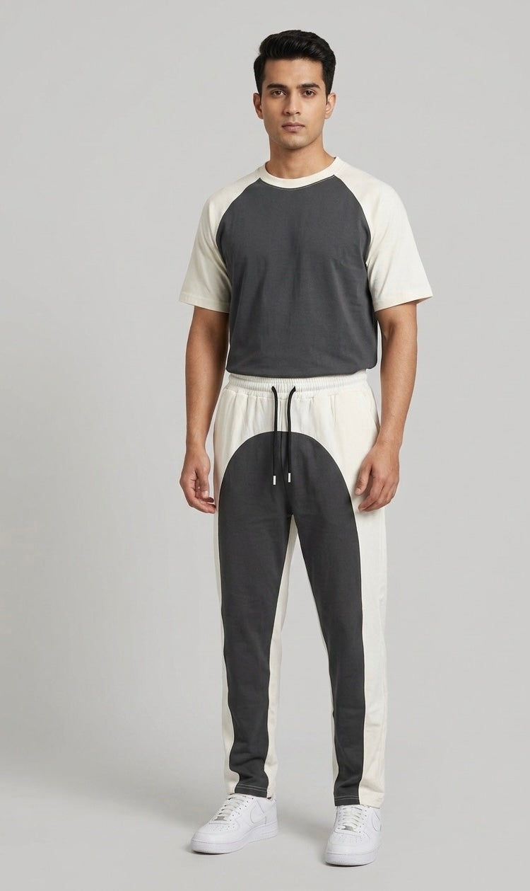 ZF Summer Premium Co-ord Set Grey/Skin