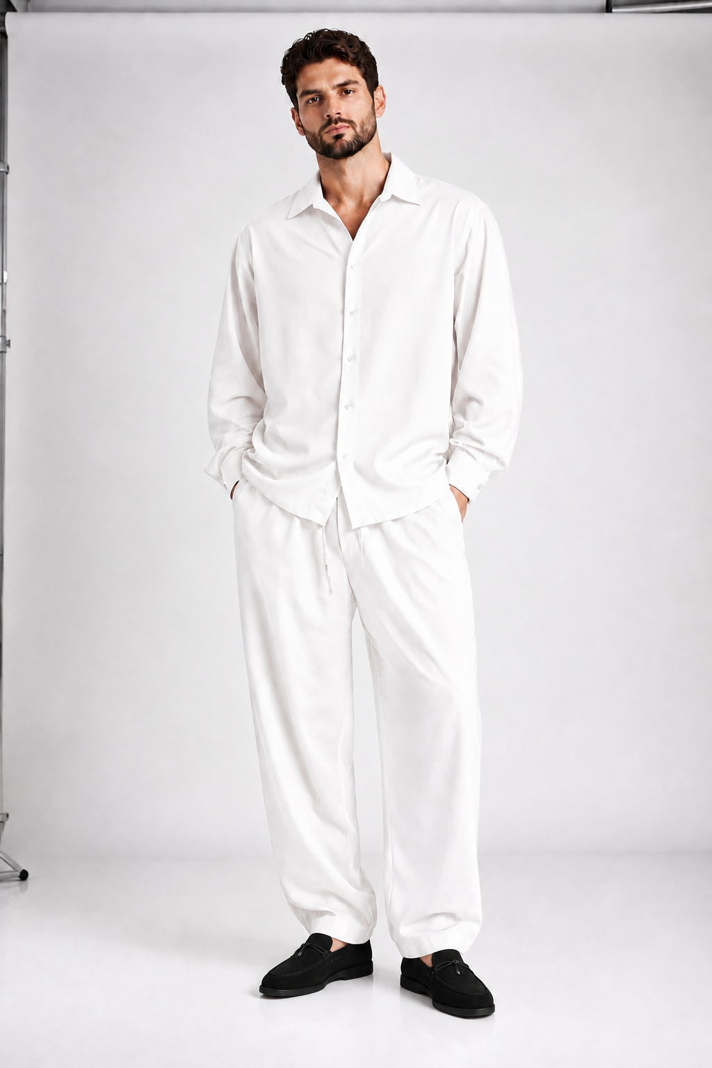 ZF Premium Co-ord set CLASSIC WHITE
