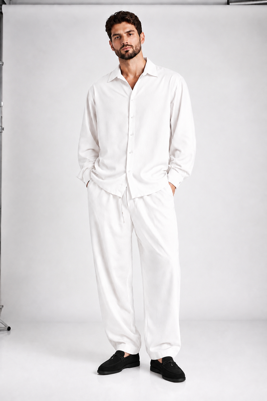 ZF Premium Co-ord set CLASSIC WHITE
