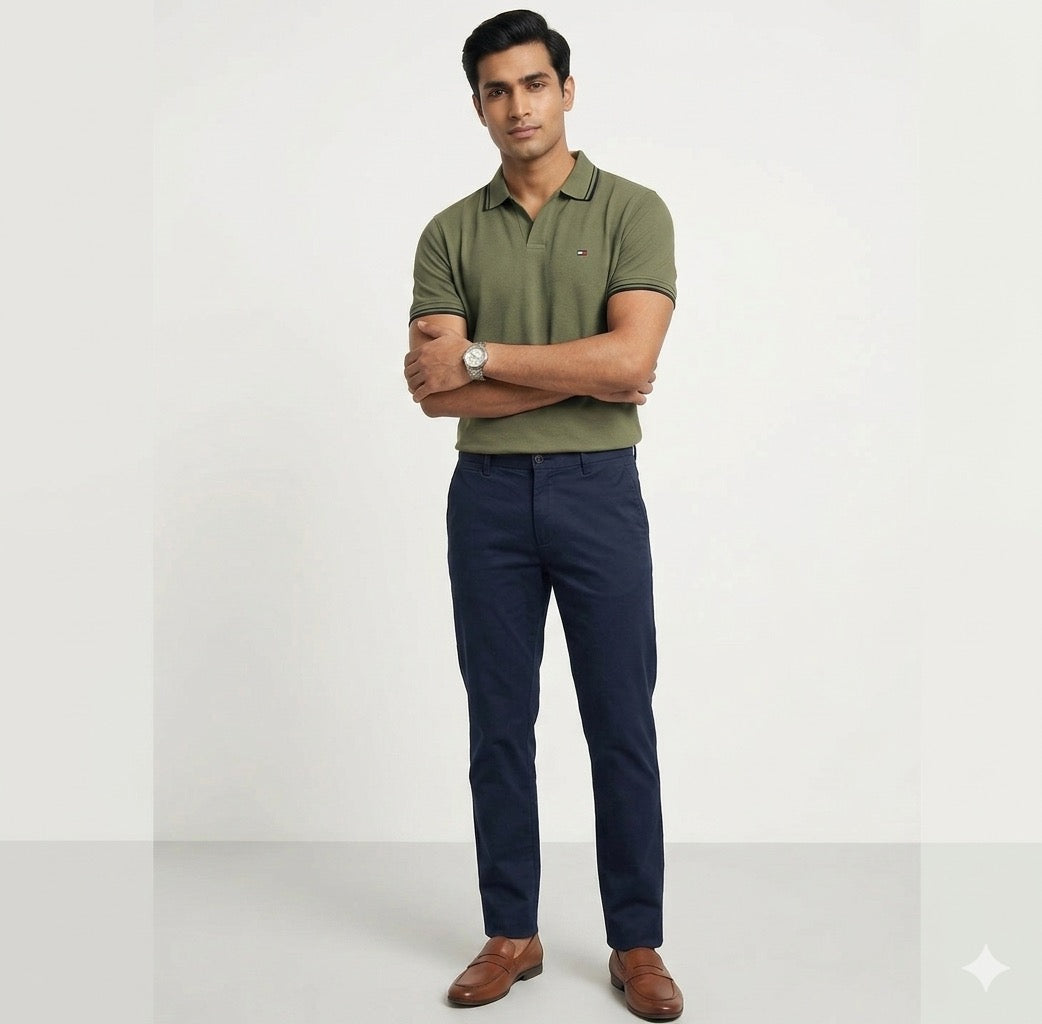 ZF Jonny Collar Tommy Sea Green