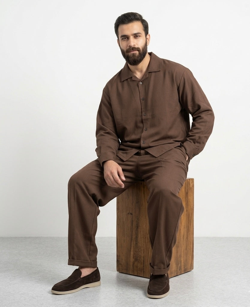 ZF Premium Co-ord set BROWN