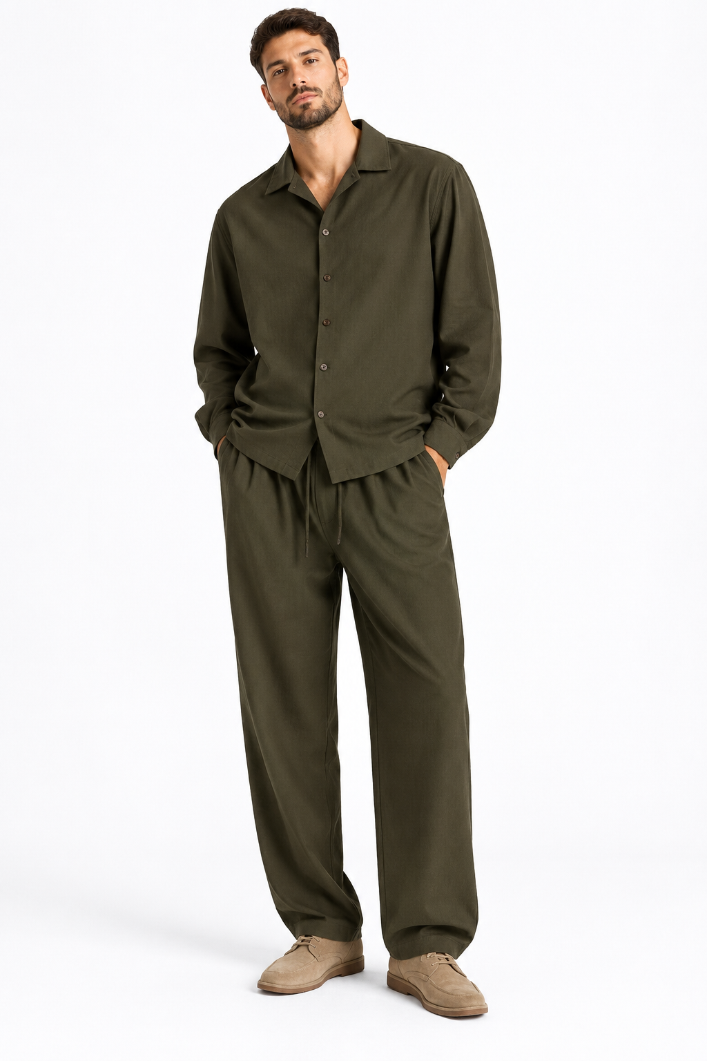 ZF Premium Co-ord set CLASSIC OLIVE