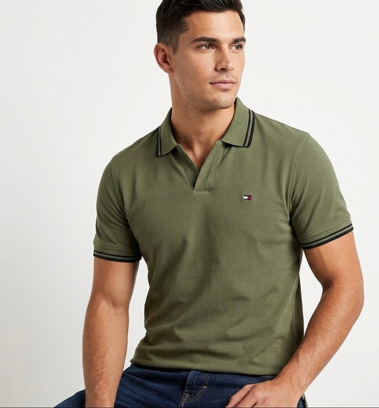 ZF Jonny Collar Tommy Sea Green