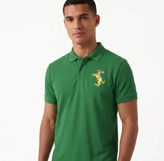 GREEN RL POLO  SOFT COTTON (00014-ZF)