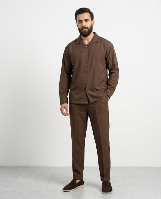 ZF Premium Co-ord set BROWN