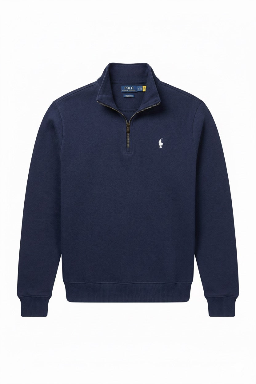 Men’s Quarter Zipper- Navy Blue