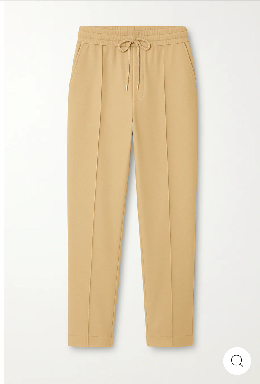 ZF COTTON FLEECE TROUSER BEIGE