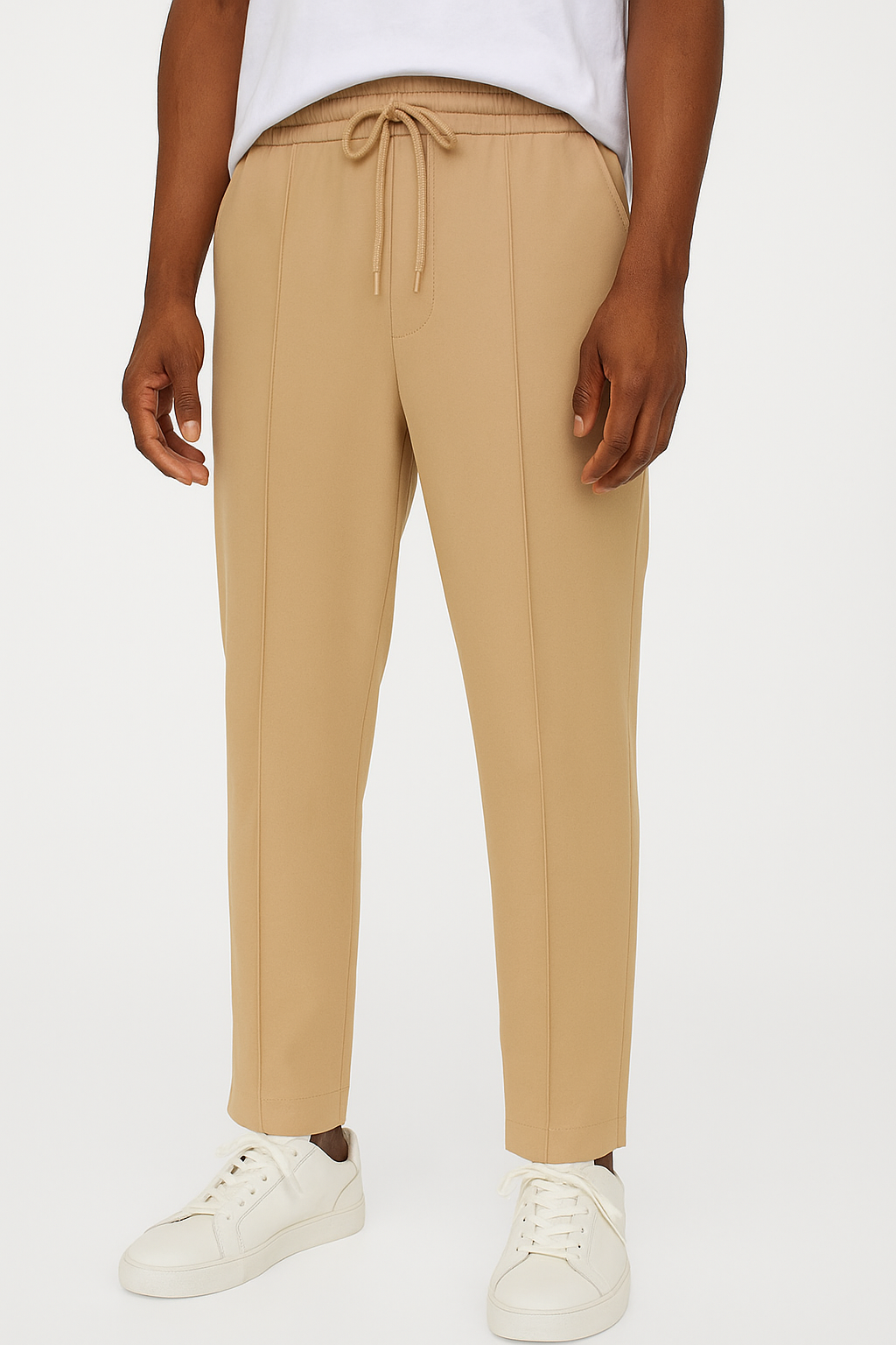 ZF COTTON FLEECE TROUSER BEIGE