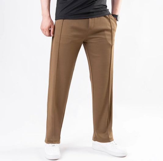 ZF COTTON FLEECE TROUSER BROWN