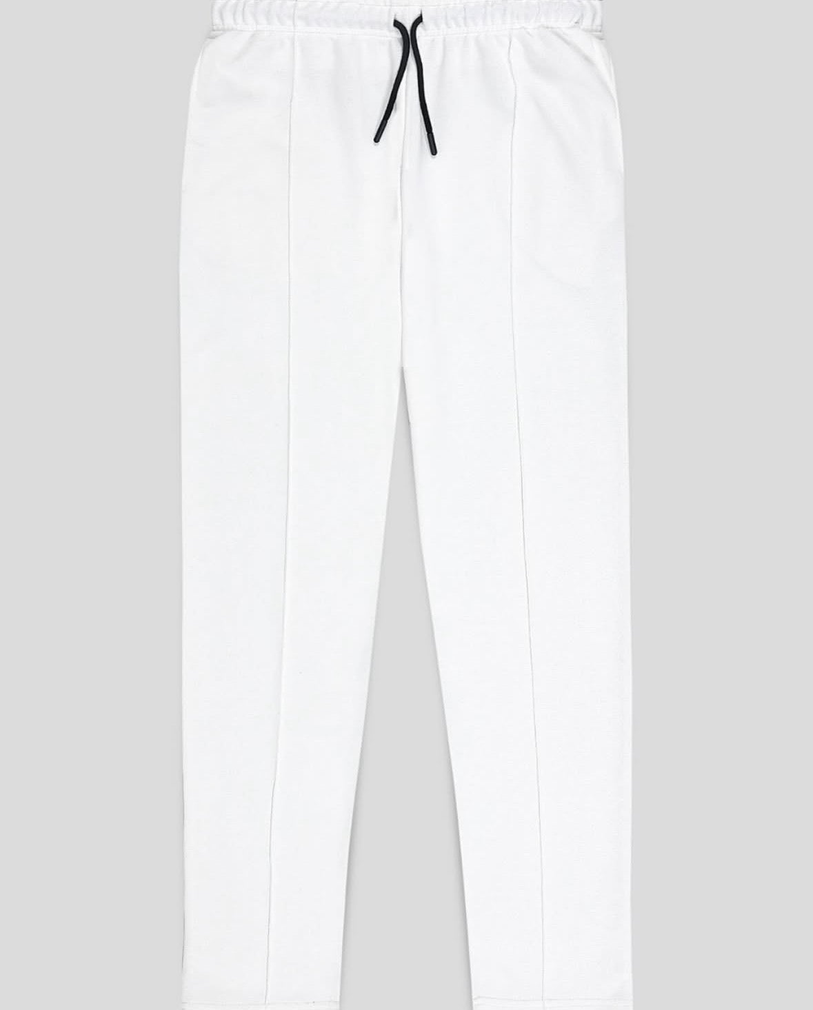 ZF COTTON FLEECE TROUSER WHITE