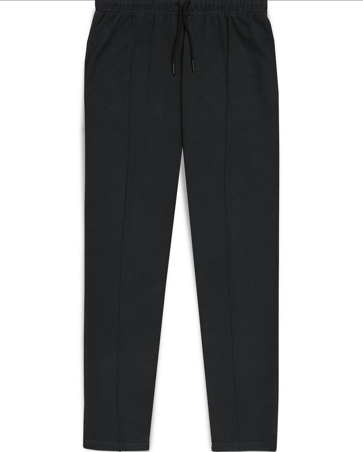 ZF COTTON FLEECE TROUSER BLACK