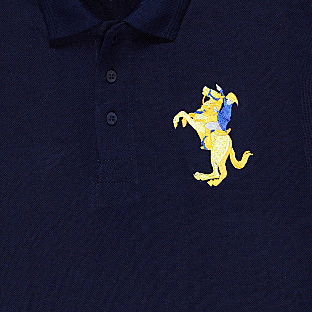 NAVY BLUE RL POLO  SOFT COTTON (00010-ZF)
