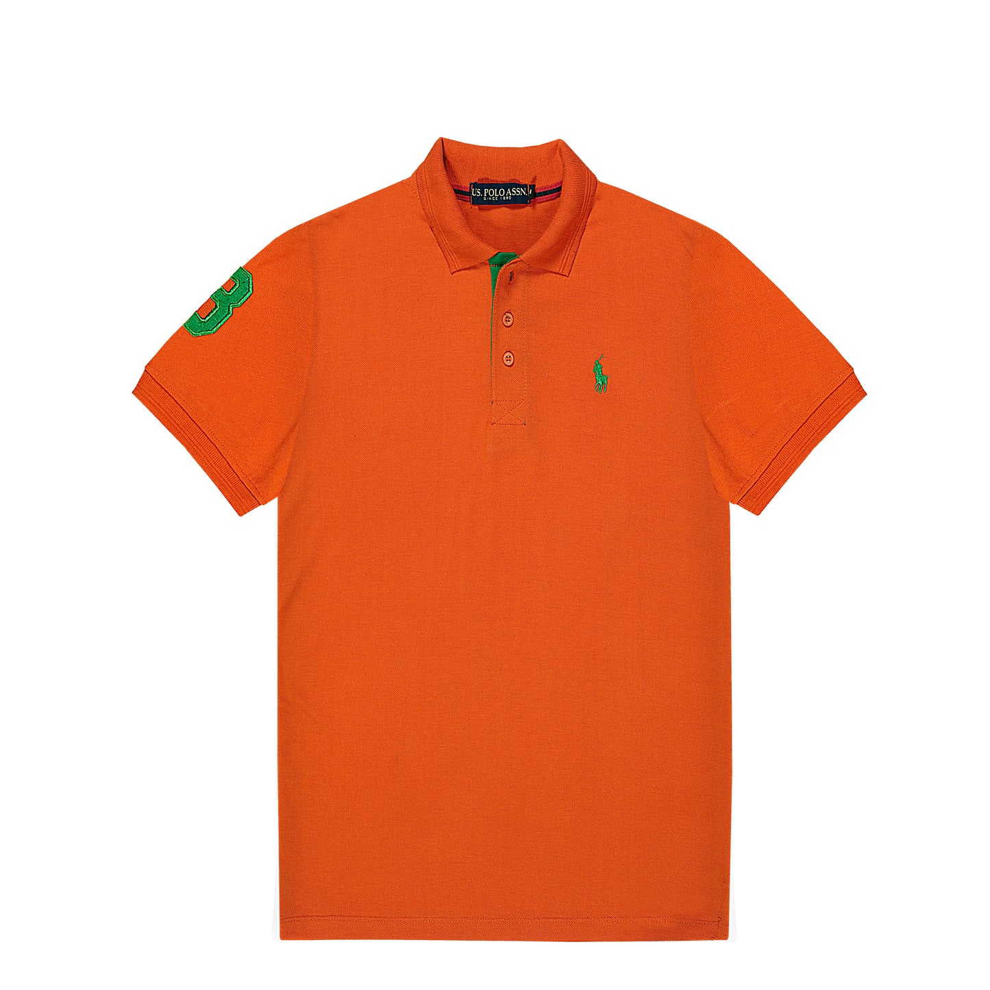 ORANGE RL POLO  SOFT COTTON (00011-ZF)
